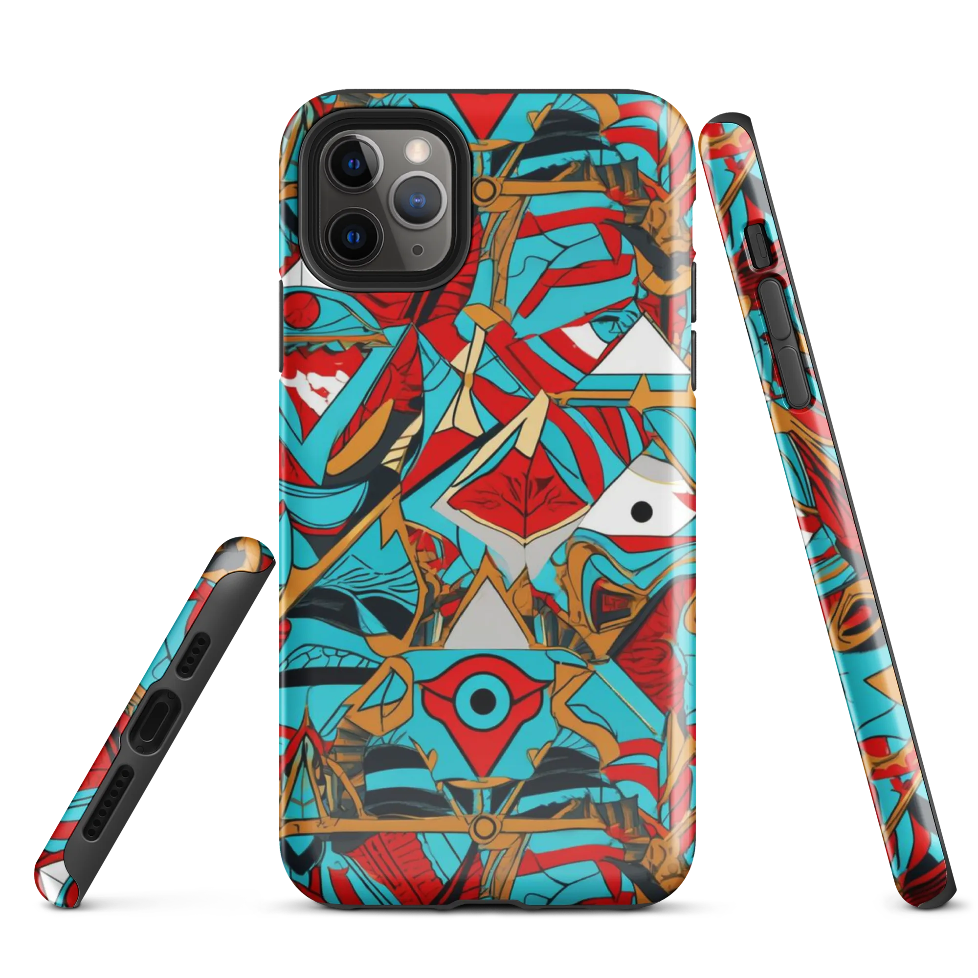 Cerulean Eye on Tough Case for iPhone® — Front