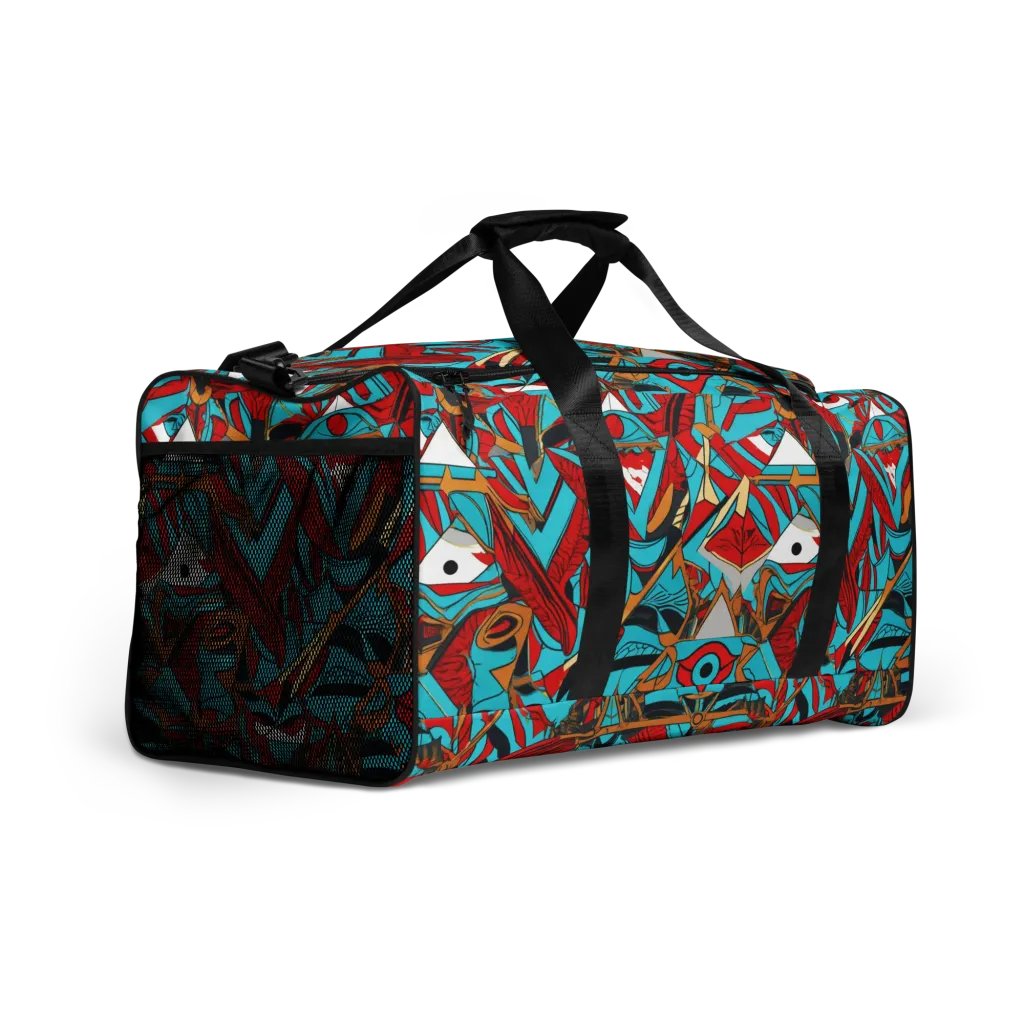 Cerulean Eye on Duffle Bag — Right Front
