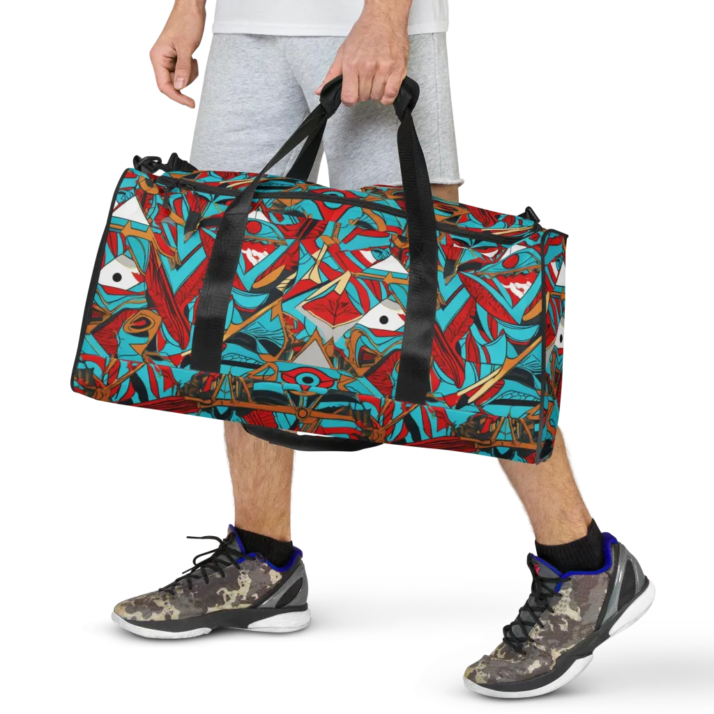 Cerulean Eye on Duffle Bag — Front
