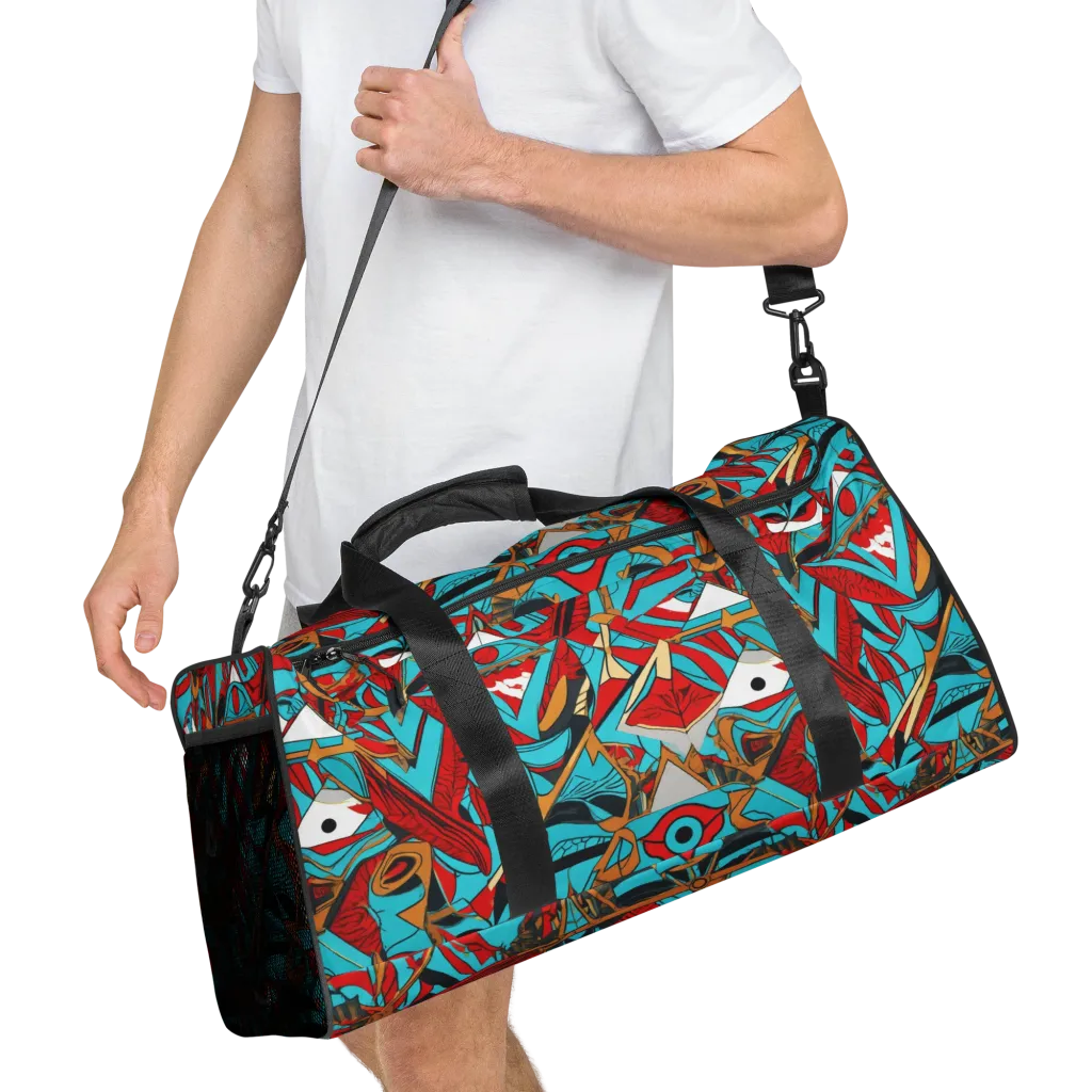 Cerulean Eye on Duffle Bag — Right Front