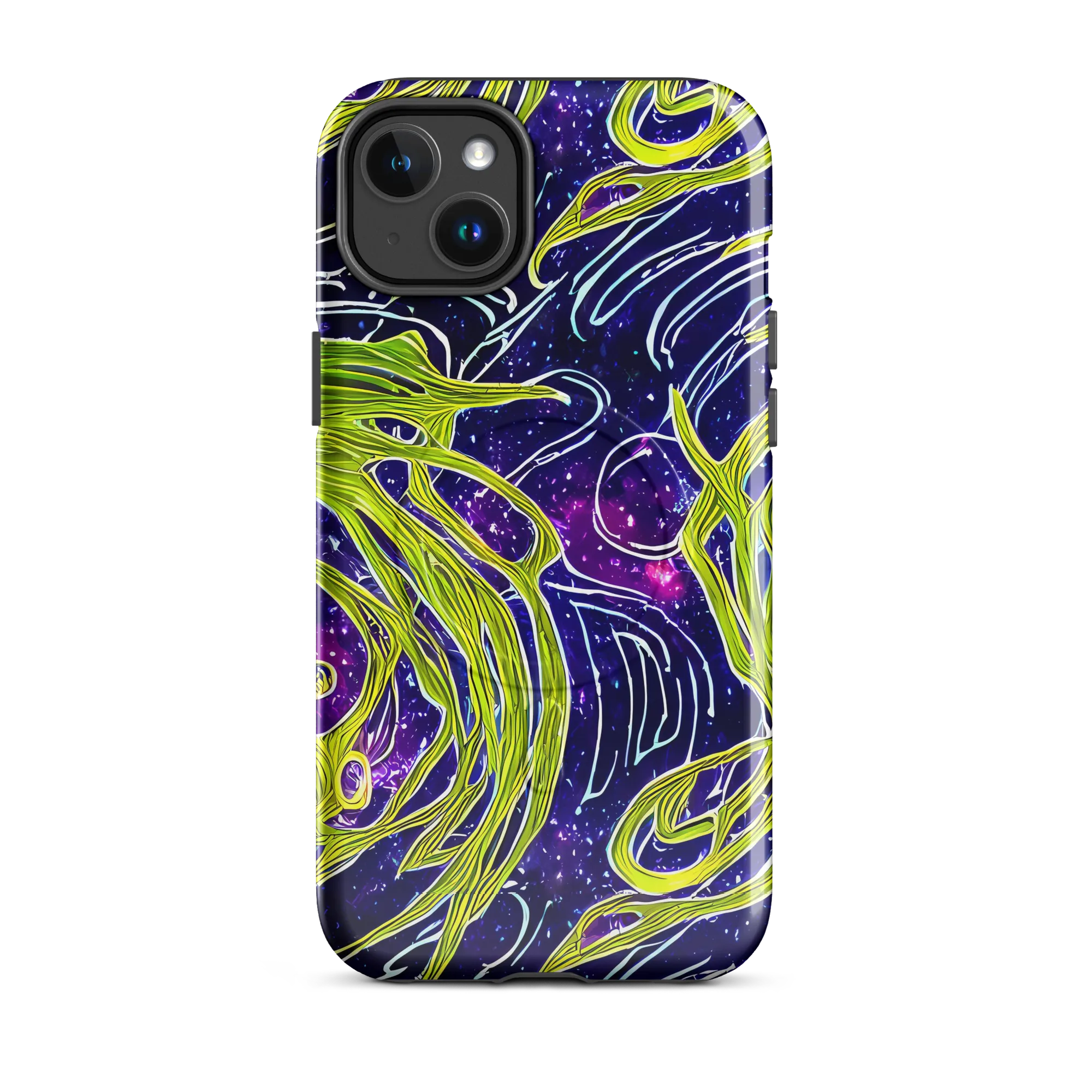 Celestial Scribbles on MagSafe Tough Case for iPhone® — Front