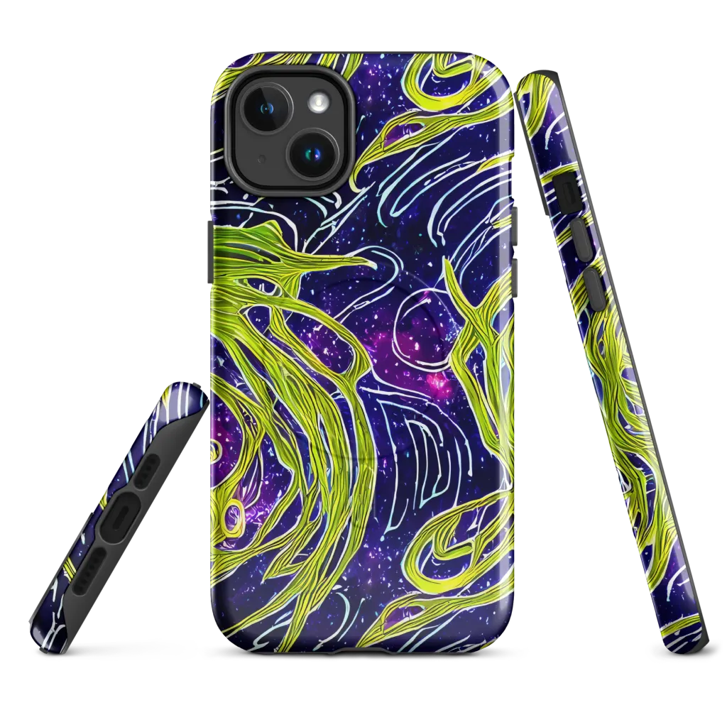 Celestial Scribbles on MagSafe Tough Case for iPhone® — Front