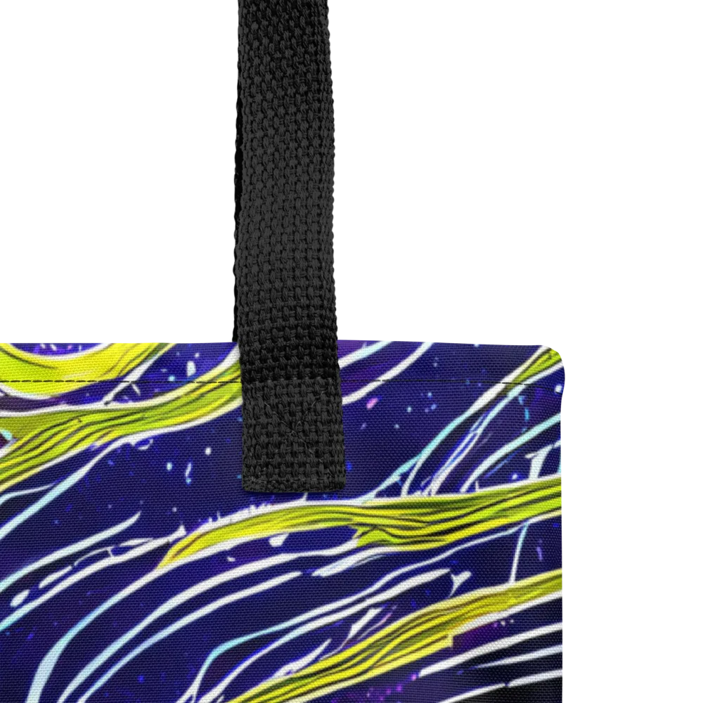 Celestial Scribbles on Tote Bag — Product details