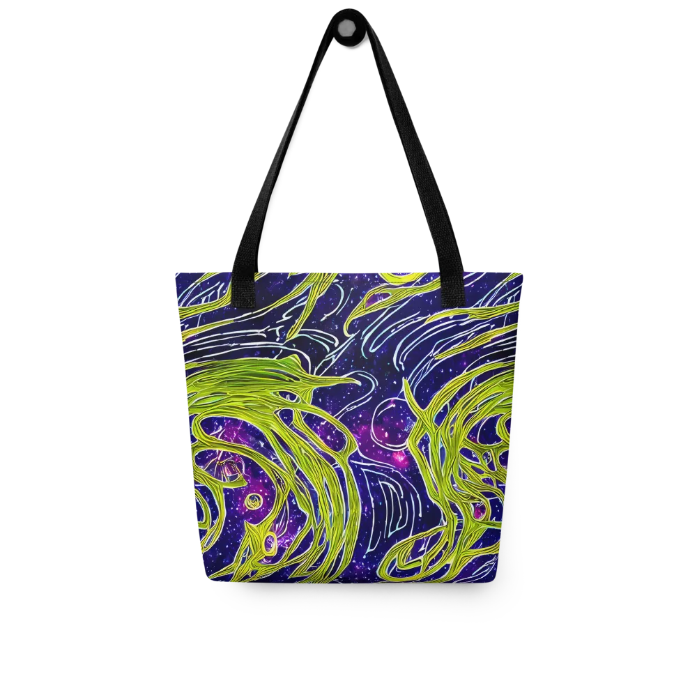 Celestial Scribbles on Tote Bag — Front