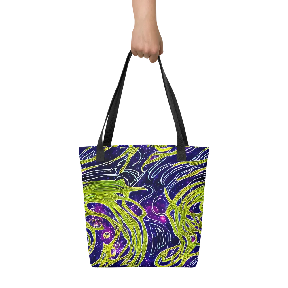 Celestial Scribbles on Tote Bag — Front
