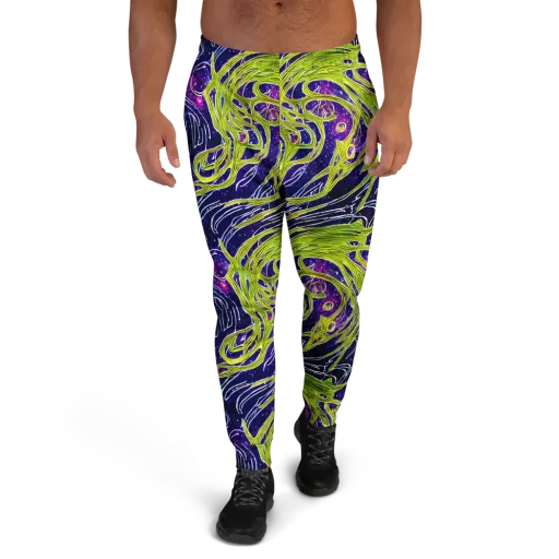 Celestial Scribbles on a Men's Joggers