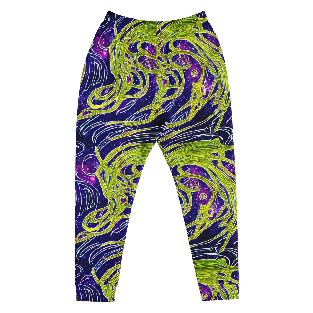 Celestial Scribbles on Men's Joggers — Front