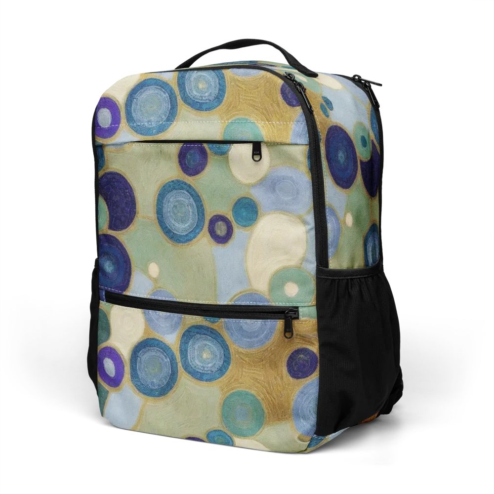 Celestial Pebble on Utility Backpack — Left Front