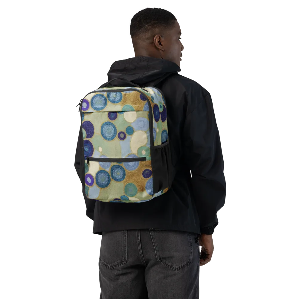 Celestial Pebble on Utility Backpack — Back