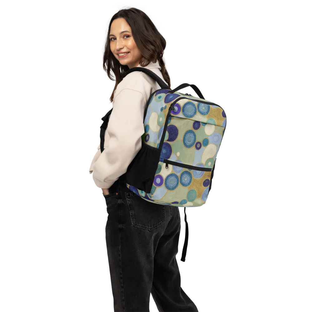 Celestial Pebble on Utility Backpack — Back