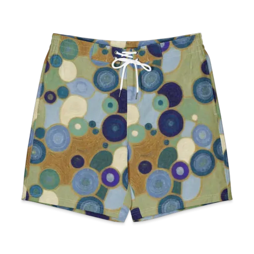 Celestial Pebble on a Men's Board Shorts