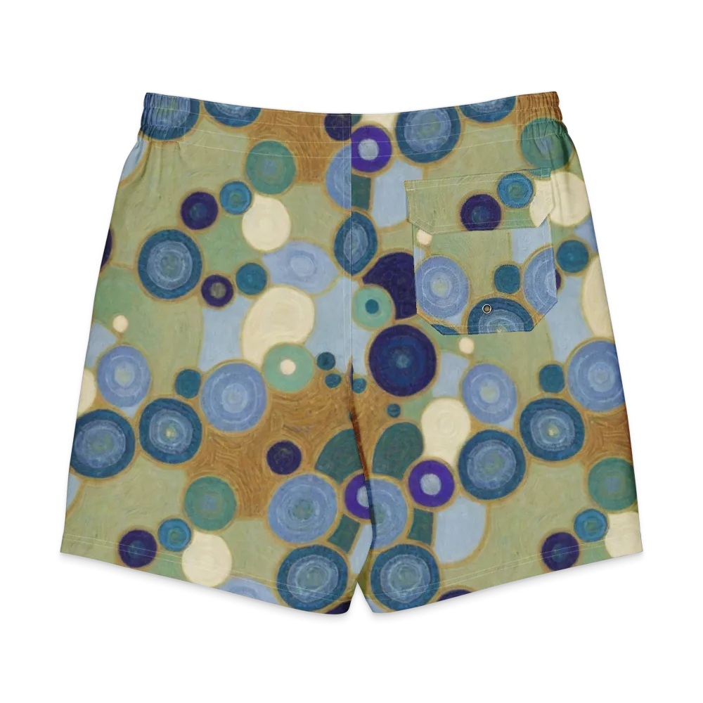 Celestial Pebble on Men's Board Shorts — Back