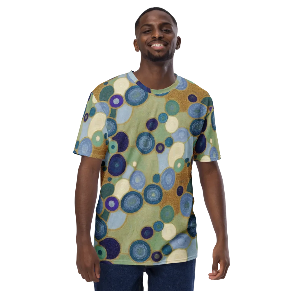 Celestial Pebble on Men's Crew Neck T-Shirt — Front