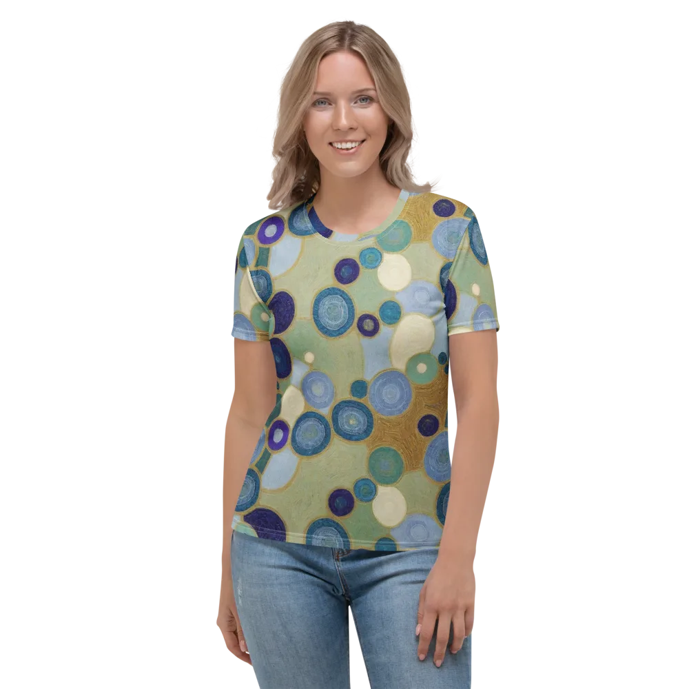 Celestial Pebble on Women's Crew Neck T-Shirt — Front