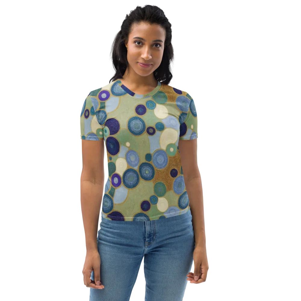 Celestial Pebble on Women's Crew Neck T-Shirt — Front