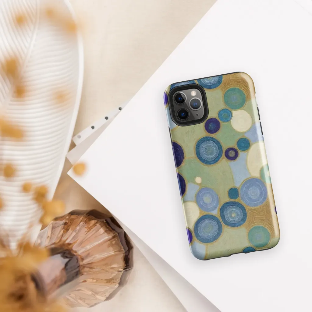 Celestial Pebble on Tough Case for iPhone® — Front