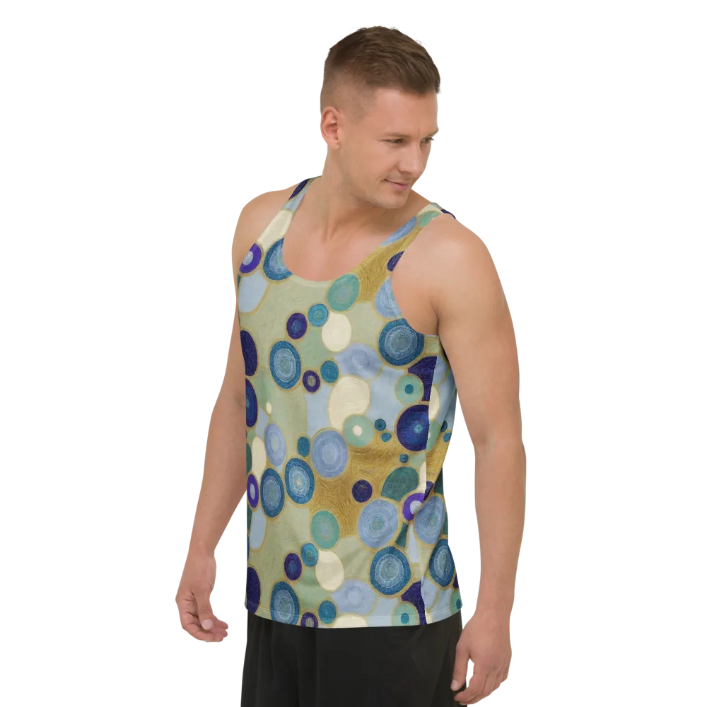 Celestial Pebble on Men's Tank Top — Left Front