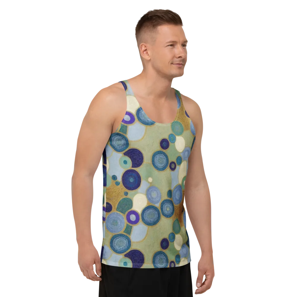 Celestial Pebble on Men's Tank Top — Right Front