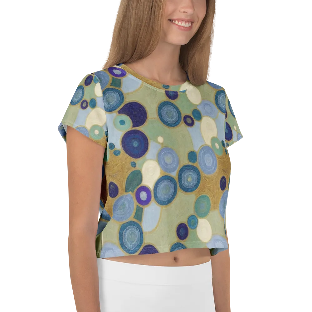 Celestial Pebble on Crop Tee — Right