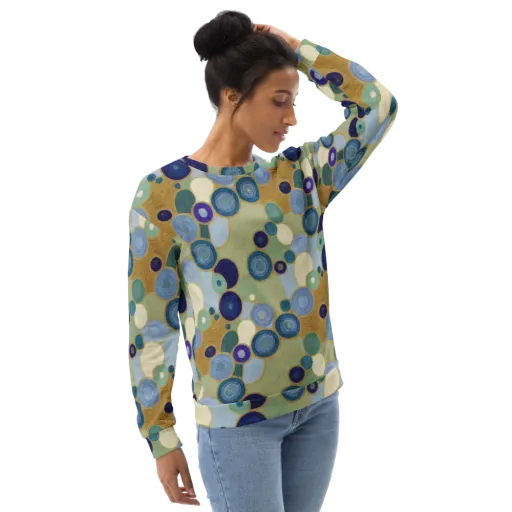 Celestial Pebble on a Sweatshirt