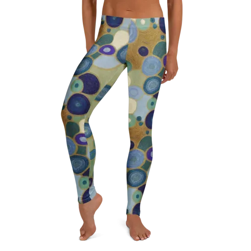 Celestial Pebble on a Leggings