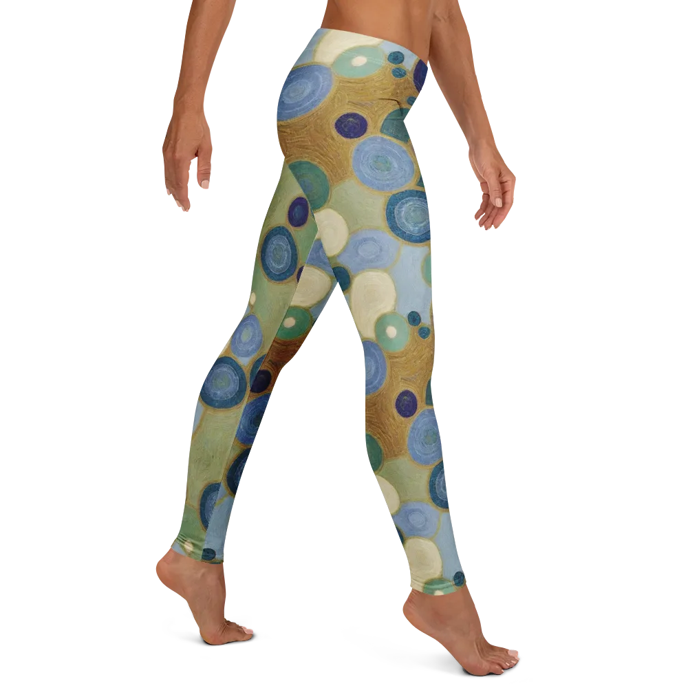 Celestial Pebble on Leggings — Right