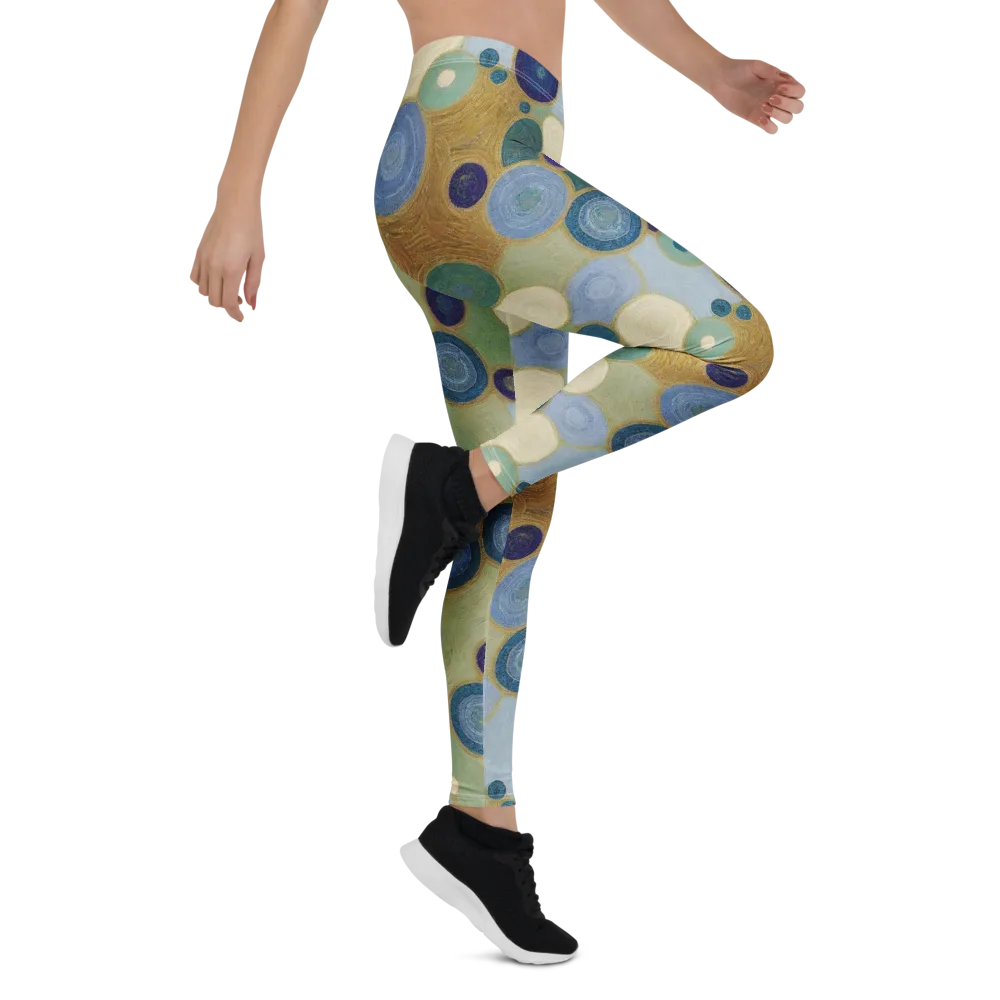Celestial Pebble on Leggings — Right