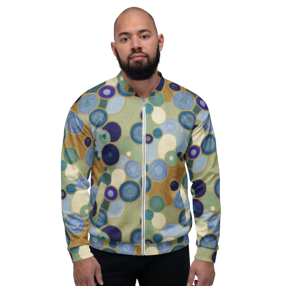 Celestial Pebble on Bomber Jacket — Front