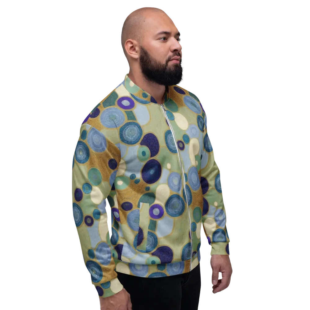 Celestial Pebble on Bomber Jacket — Right