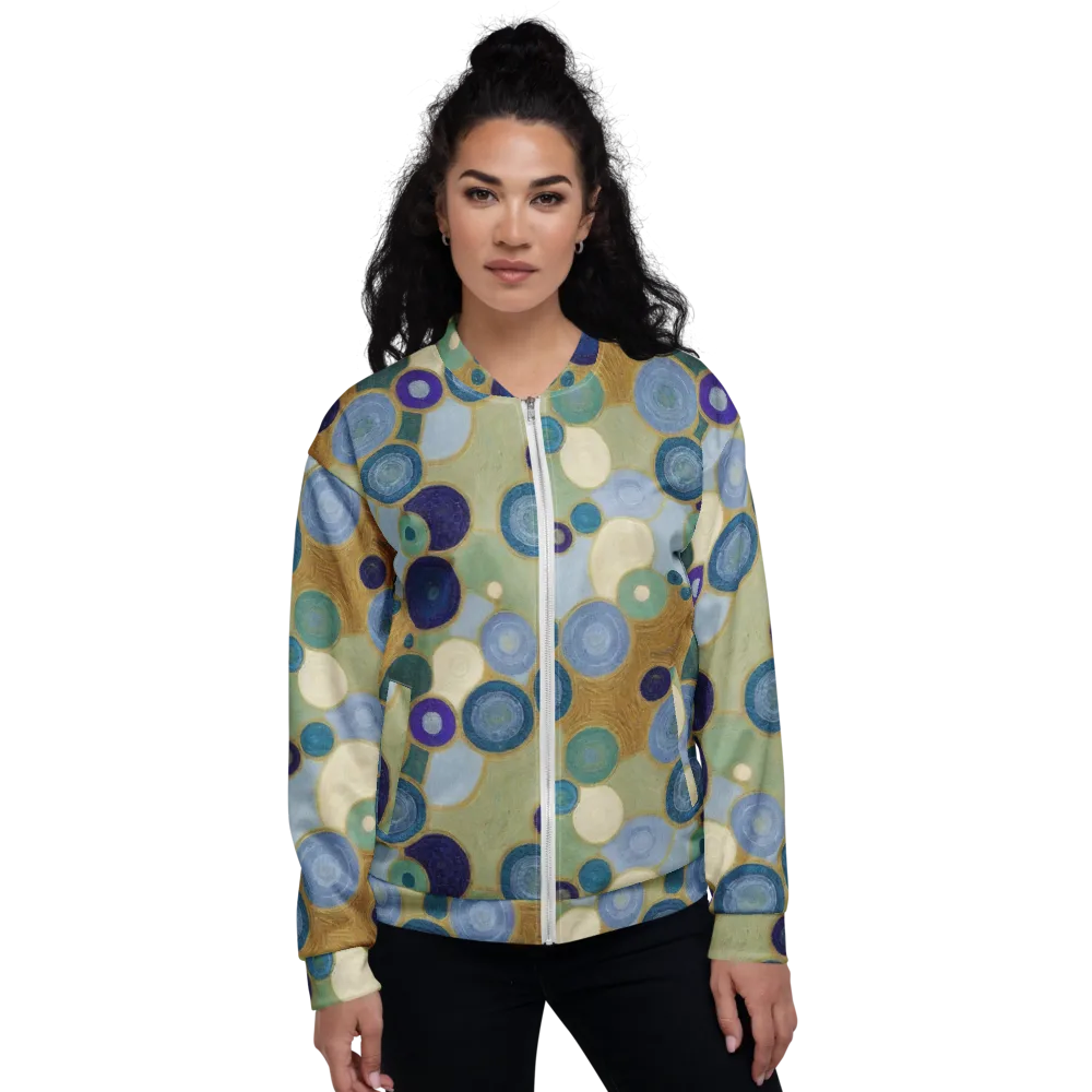 Celestial Pebble on Bomber Jacket — Front