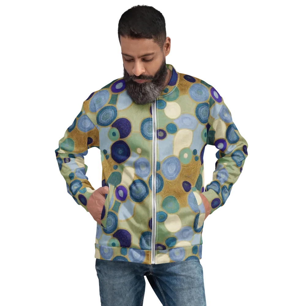 Celestial Pebble on Bomber Jacket — Front