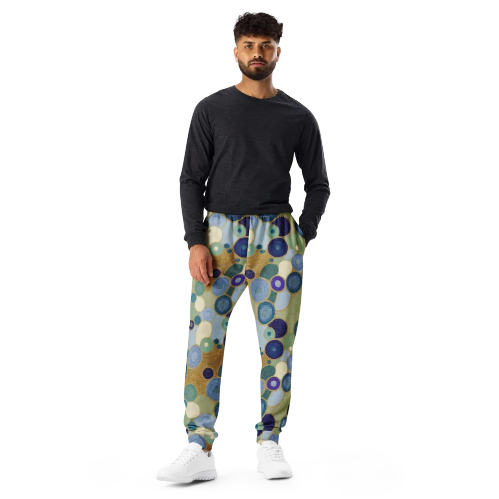 Celestial Pebble on Men's Joggers — Front