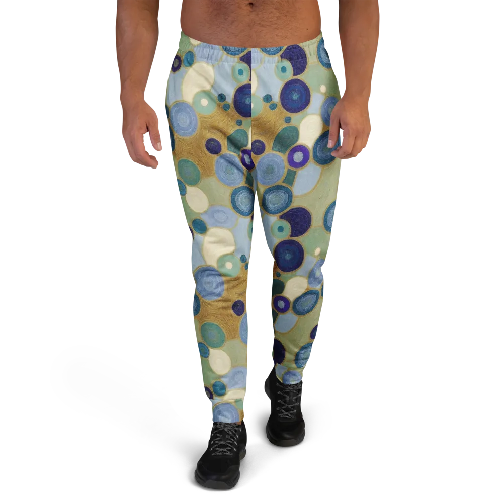 Celestial Pebble on Men's Joggers — Front