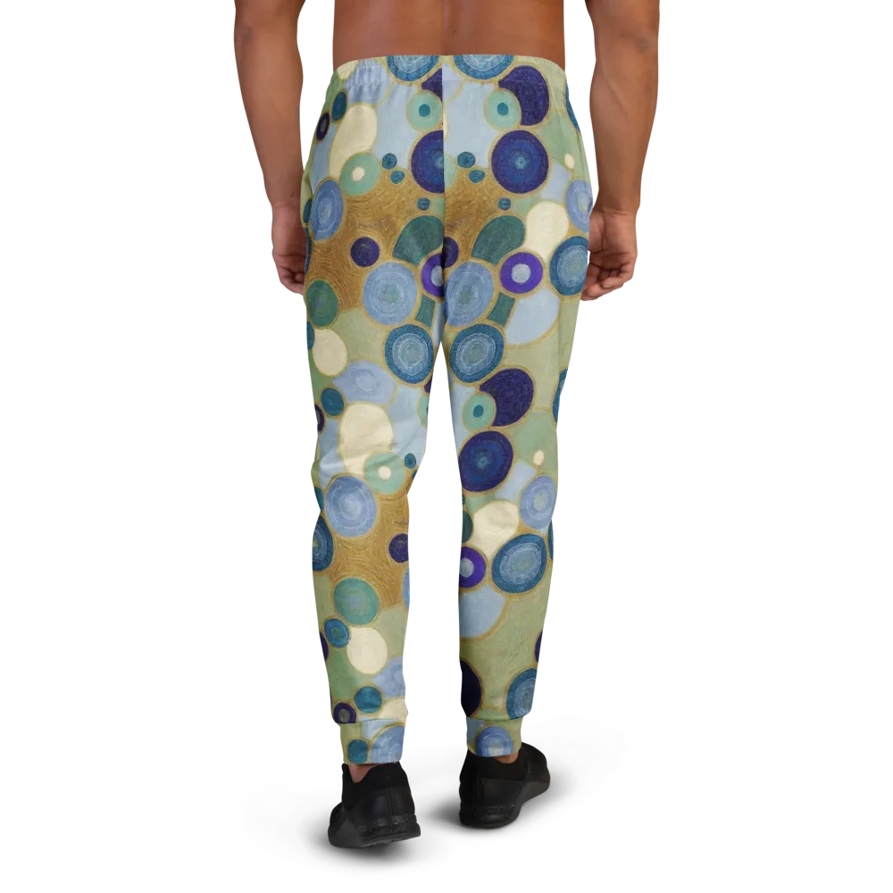 Celestial Pebble on Men's Joggers — Back