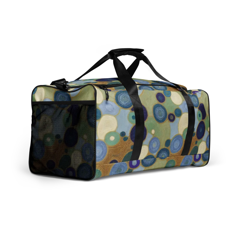 Celestial Pebble on Duffle Bag — Right Front