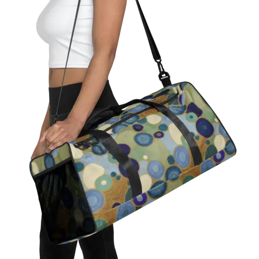 Celestial Pebble on a Duffle Bag