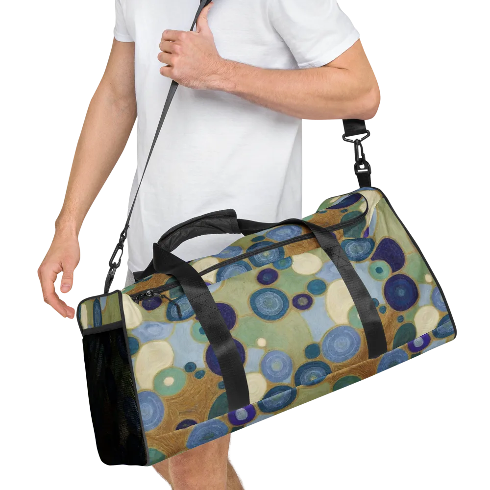 Celestial Pebble on Duffle Bag — Right Front