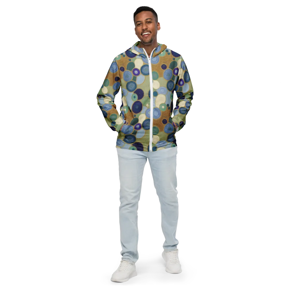 Celestial Pebble on Men's Windbreaker — Front