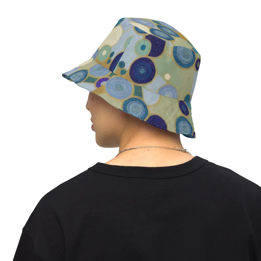 Celestial Pebble on Reversible Bucket Hat — Back Inside