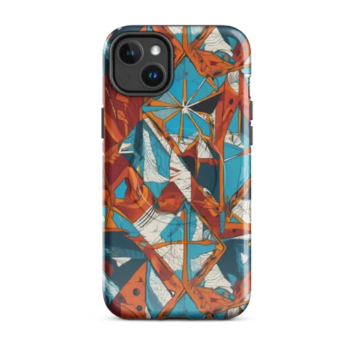 Coral Compass on a MagSafe Tough Case for iPhone®