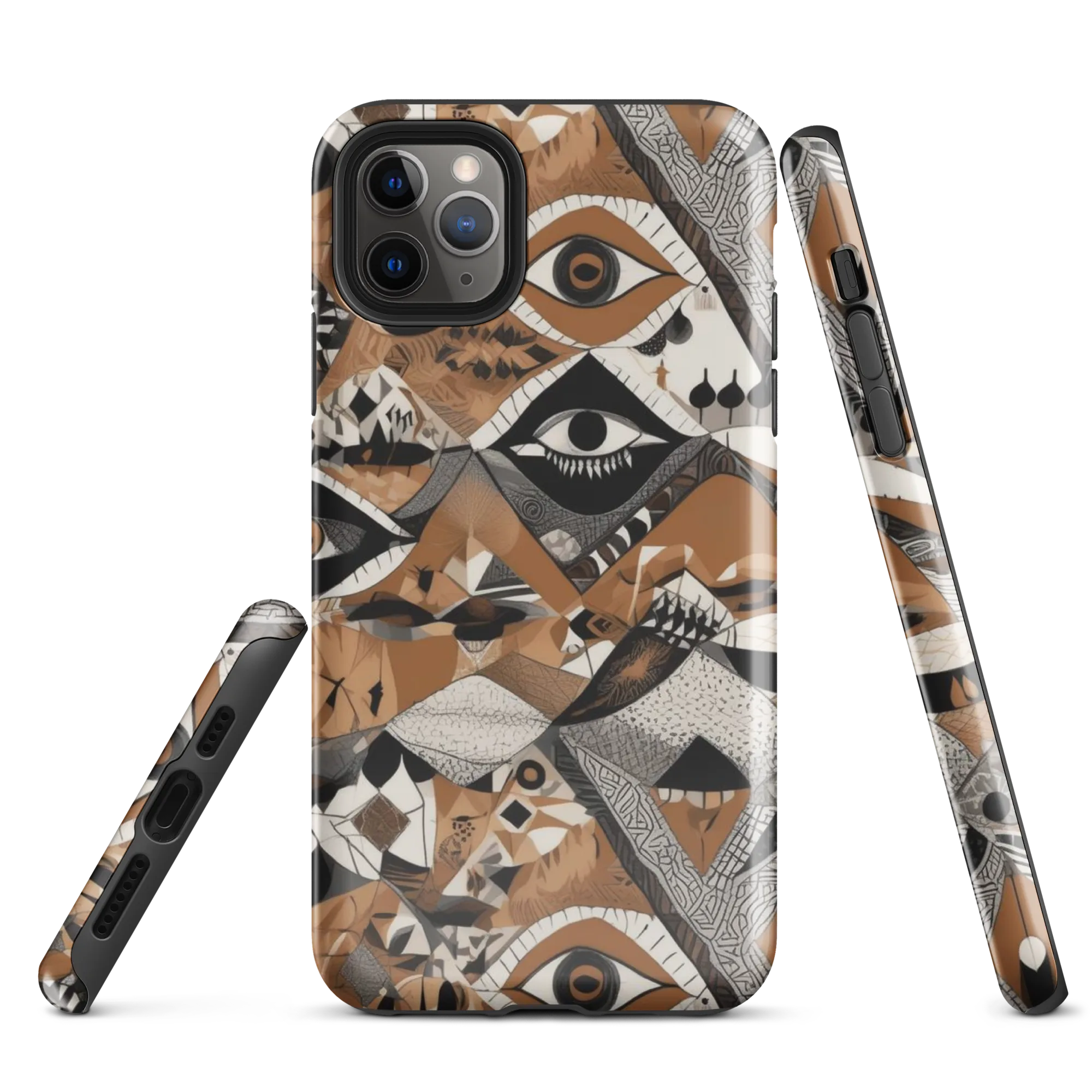 All-seeing Mosaic on Tough Case for iPhone® — Front