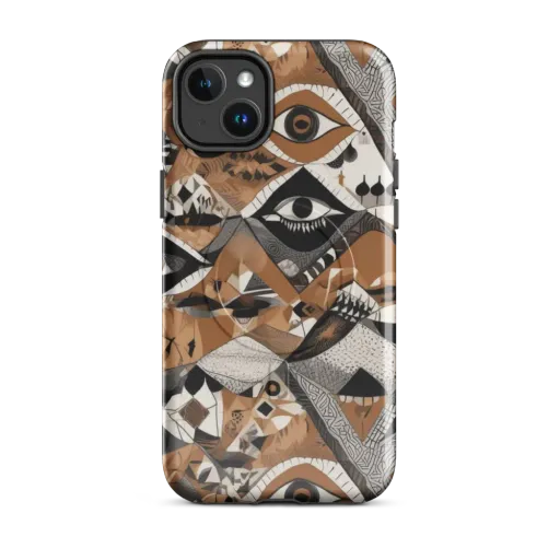 All-seeing Mosaic on a MagSafe Tough Case for iPhone®