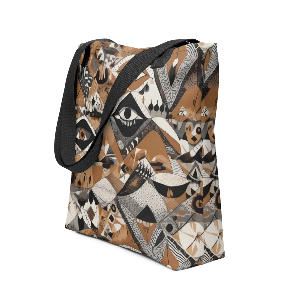 All-seeing Mosaic on Tote Bag — Front