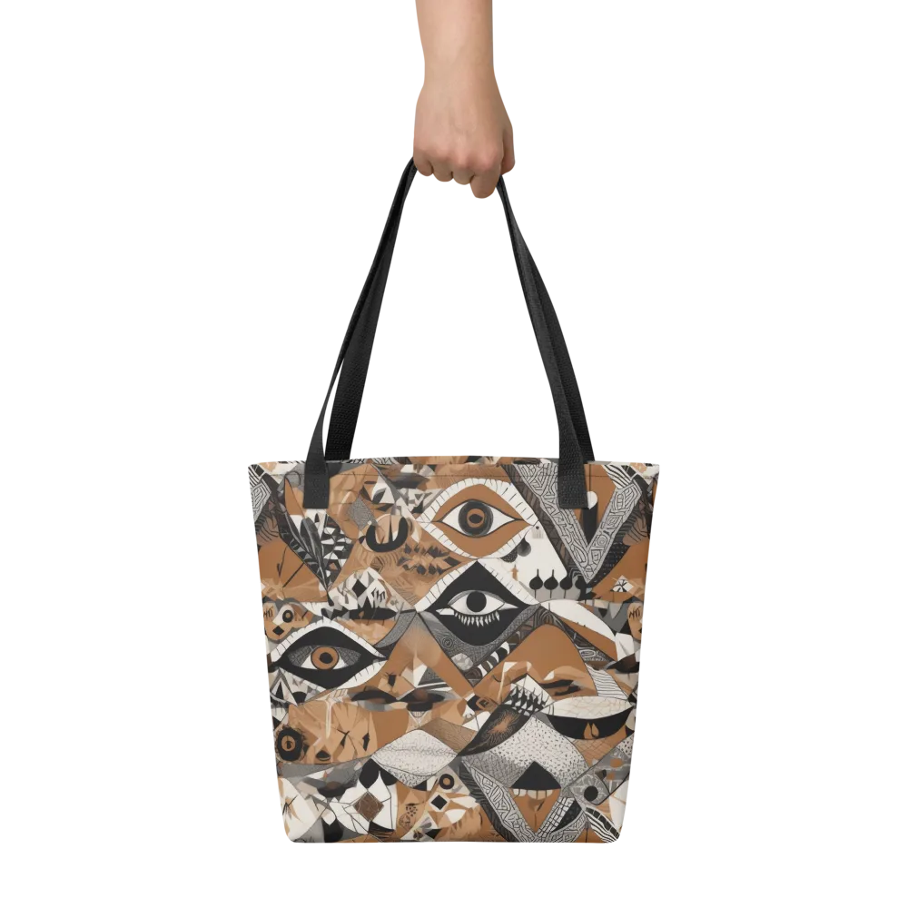 All-seeing Mosaic on Tote Bag — Front