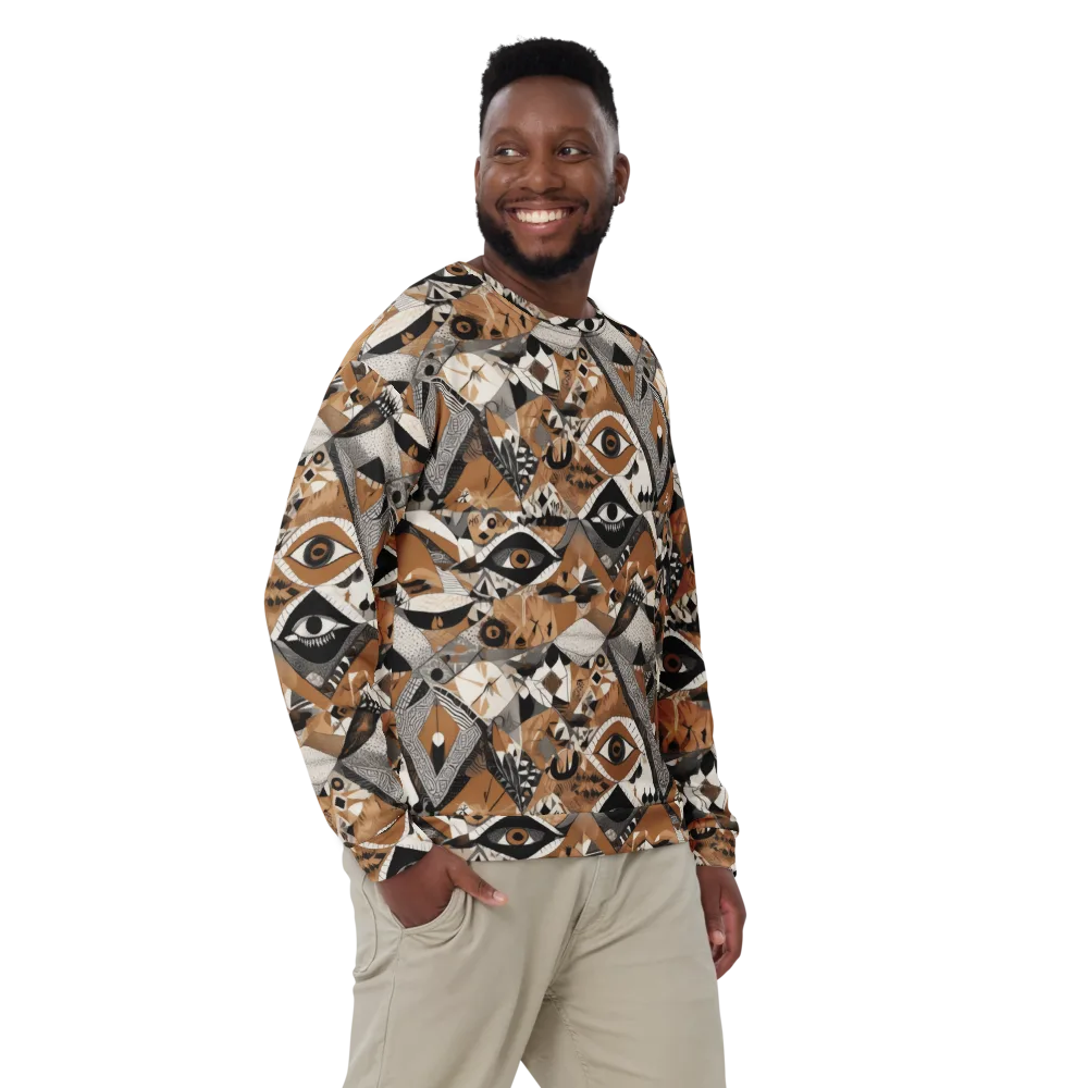 All-seeing Mosaic on Sweatshirt — Front