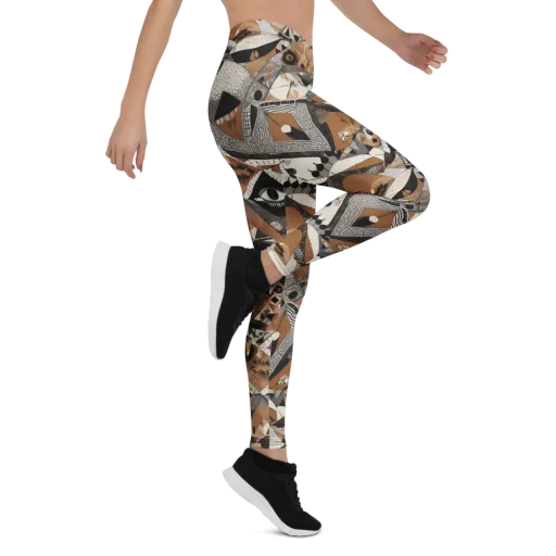 All-seeing Mosaic on a Leggings