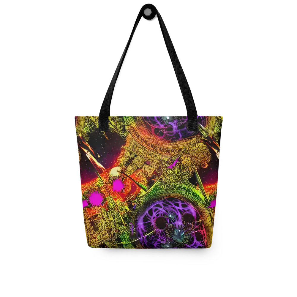Neon Glyphworks on Tote Bag — Front