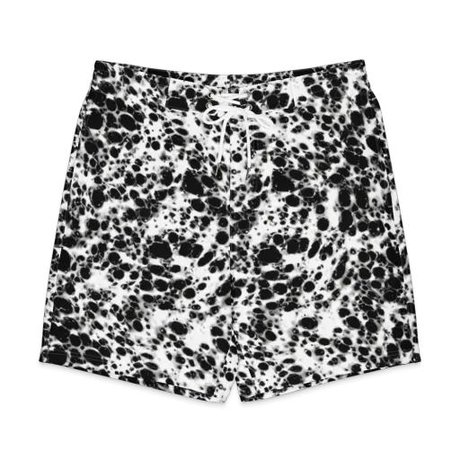 Obsidian Foam on a Men's Board Shorts