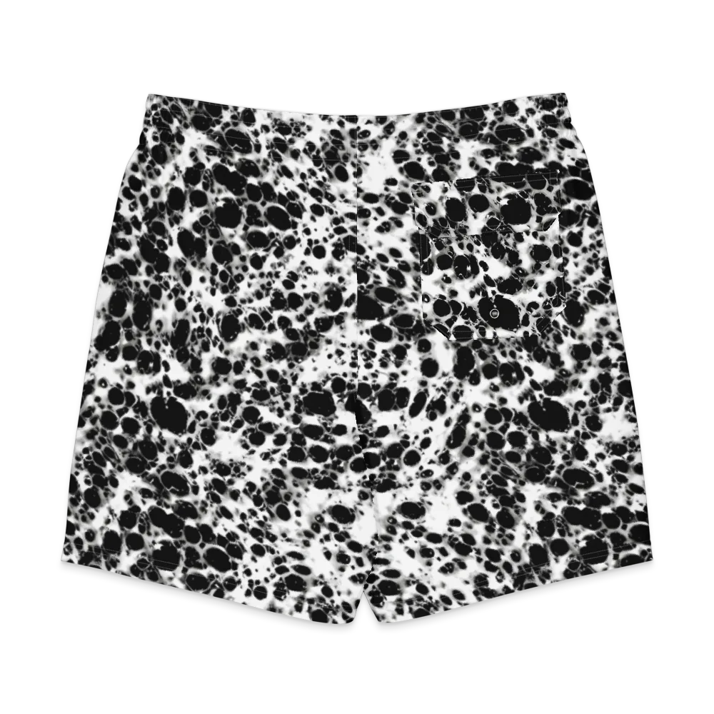 Obsidian Foam on Men's Board Shorts — Back