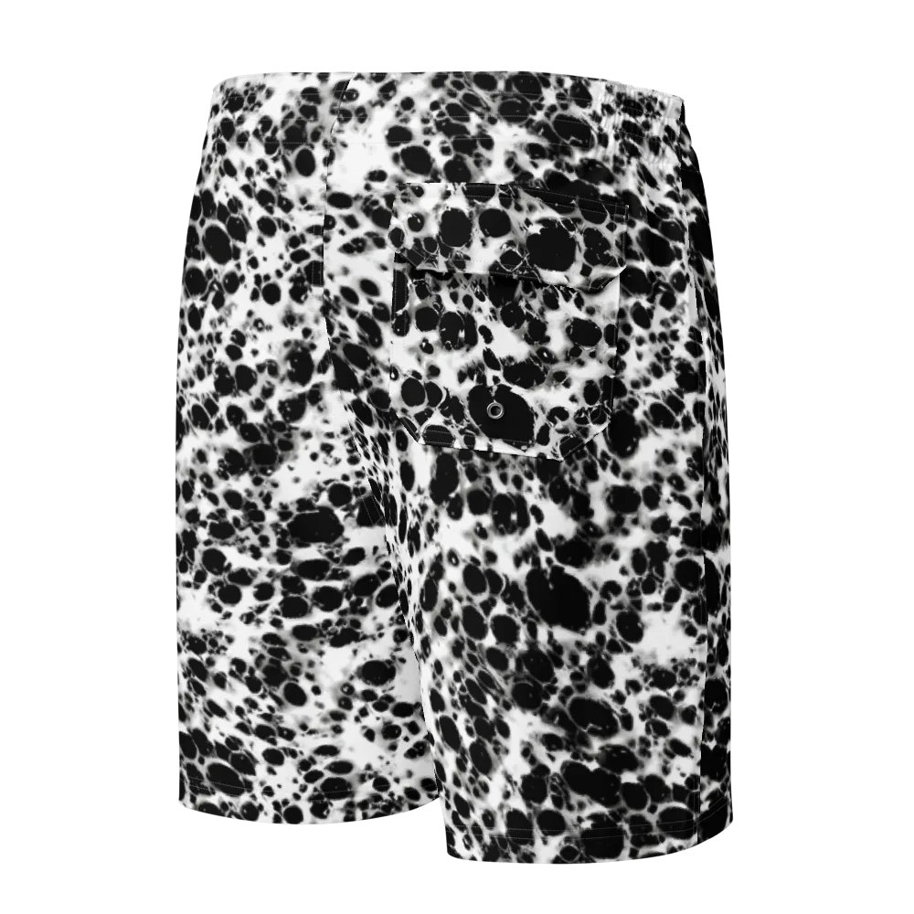 Obsidian Foam on Men's Board Shorts — Back
